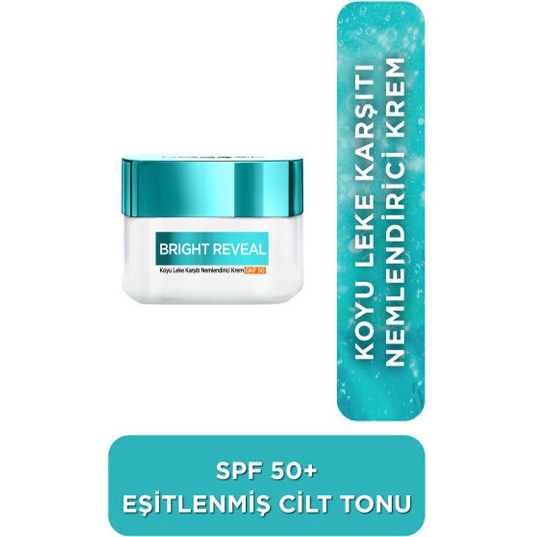 L'Oréal Paris L'Oréal Paris Bright Reveal Koyu Leke Karşıtı Nemlendirici Krem 50 ML Fiyatı ve Özelliklerı - Badem