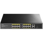 Resim Ronanna CUDY 16Port 10/100 PoE+2GB Up200W Switch 