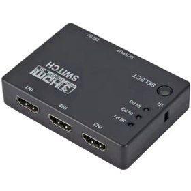 Resim Alfais 4750 Hdmi Switch 3 Port Çoklayıcı Kumandalı 