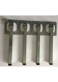 Resim Metal Katlanabilir Sofra Masa Ayağı 60 Cm 4 Adet + Vidaları 