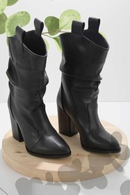 Resim Bambi Siyah Kadin Bot & Bootie K02527200609 