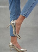 Resim Paprica Dore Deri Stiletto 