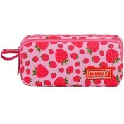 Resim Muggle Kalem Çantası Stawberry Pembe Mu-8461 