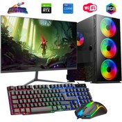 Resim ROGAME I5 14400F 32GB DDR4 1TB M2 12GB RTX3060 24" Mon. Oyun Bilgisayarı 