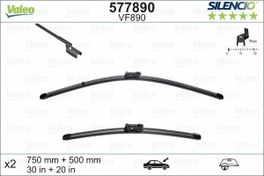 Resim SİLECEK SÜPÜRGESİ 750/530MM MUZ TİPİ TRANSIT V363 14 