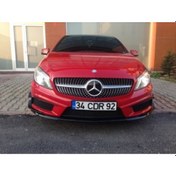 Resim Mercedes W176 A45 A Kasa Ön Tanpon Kaşı 6 Parça Boyasız 