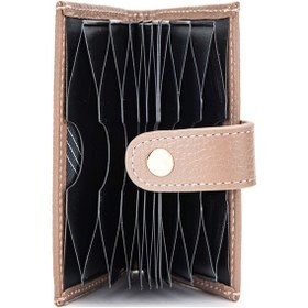 Resim Tamer Tanca Unisex Hakiki Deri Vizon Floter Kartlık 1039 217 Krtlk Y24 Vızon Fltr Vizon 