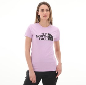 Resim The North Face W S-S Easy Tee Kadın T-Shirt Mor 