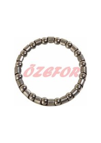 Resim Furş Kafes Bilya Oversıze 2 Adet Gümüş 