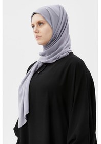 Resim Altobeh Düz Şifon Şal Gri 