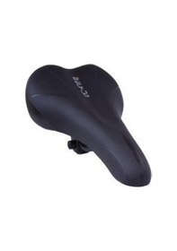Resim Yumuşak Konforlu Sele Rahat Bisiklet Koltuğu 285 X 165 Mm Siyah 