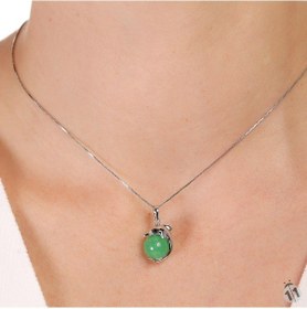 Resim Mineral Takı Jade Kolye Ucu 