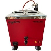 Resim Çaydem Osmanlı 2 Demlikli Şamandıralı Tam Otomatik Yalıtımlı Çay Kazanı Semaver Çaycı Çay Makinesi 