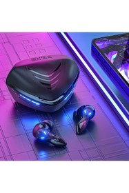 Resim Genel Markalar Bluetooth Kulaklık GT1 Oyun Modu Seçeneği Suya Karşı Dayanıklı Eksa GT1 