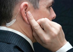 Resim Inovaxis Mikrofonlu Gizli Ajan Koruma Spiker Telsiz Telefon Kulaklığı 