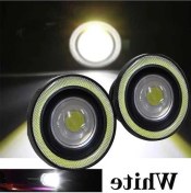 Resim Trendooze Turcoshop11 2 Adet Beyaz 3.46 İnç Angel Eye Işıklı, 5 Renk Seçenekli Montaj Kolay 