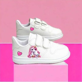 Resim amazoondesing Hello Unicorn Basklı Sneaker Kız Çocuk Spor Ayakkabı 