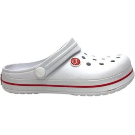 Resim Unisex Confort Medikal Hemşire Sabo Terlik Beyaz Beyaz 