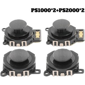 Resim Ps1000-2000 4pcs-4 1pcs 3d Og Joystick Düğmesi Thumb Çubuk Kapağı Değiştirme Psp 1000 2000 Konsol Denetleyicis 