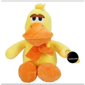 Resim Sevimli Ördek Peluş Oyuncak Hediyelik Uyku Arkadaşı 25 Cm Sarı 