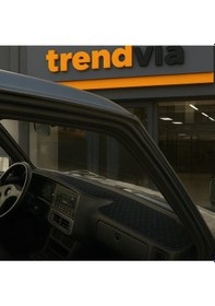 Resim Tofaş Şahin Doğan Kartal Yüksek Ön Göğüs Siyah-mavi Torpido Kılıfı / Siyah-kırmızı Boyun Yastığı 