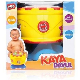 Resim Pilli Işıklı Kaya Davul+18 ay 