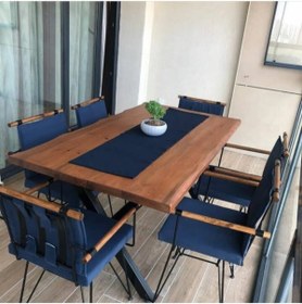 Resim Genel Markalar Kütük Masa Penyez Sandalye Takımı 