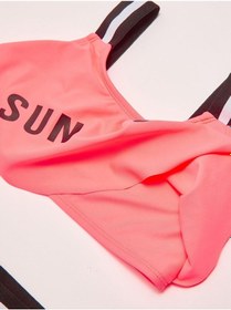 Resim Deep Beach Mercan Volanlı Kız Çocuk Bikini Takım Db200790bt 001 
