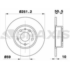 Resim Genel Markalar Arka Fren Aynası Alfa 147 / 156 / 164 1,6 16v 01 / 011,9 Jtd 06 / 03 / 2,0 16v 