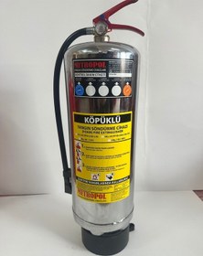 Resim 12 Kg Aff Foam Köpüklü Metalik Yangın Söndürme Cıhazı Dört Yıl Garantılı 