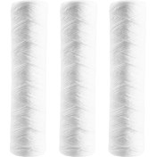 Resim 3pcs Su Arıtıcı 10 Inç Dize Yara Filtre Kartuşu 5 Mikrometre Pp Pamuk Filtresi Sedmient Filtre (Yurt Dışından) 