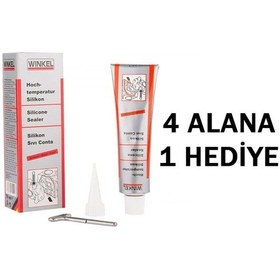 Resim Winkel Silikon Sıvı Conta Siyah 70 Ml 