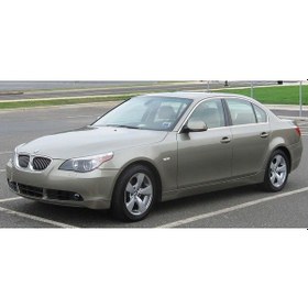 Resim Bmw 5 Serisi E60 E61 2003-2010 Ön Panjur Böbrek Seti Krom 