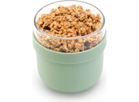 Resim Brabantia Make Take Jade Green Plastik Yemek Taşıma Kasesi 500ML 