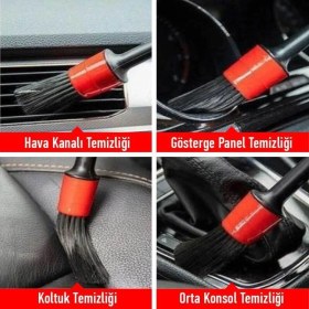 Resim Araç Detay Temizlik Fırçası Seti 