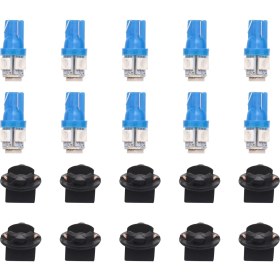 Resim Faith T10 194 168 LED Ampul Pano Ampul Buz Mavisi 10 Adet (Yurt Dışından) 
