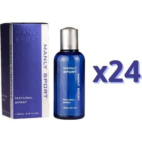 Resim Manly Sport Erkek Parfüm EDC 125 ML x 24 