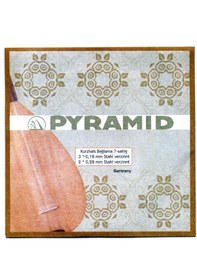 Resim Pyramid 004/pbt Saz Teli Seti 0.18 Alman Çeliği Kalitesi Parlak Tizler Ve Uzun Ömürlü Kararmayan Yapı 