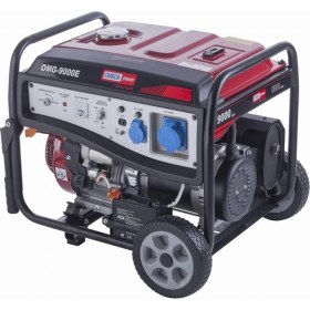 Resim Omega OMG9000-E Marşlı Monofaze Benzinli Jeneratör 9 kVA 