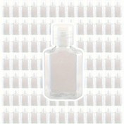 Resim 50 Adet Şeffaf El Şişesi - Plastik, Taşınabilir Sekizgen Trapez Tasarım, Seyahat ve Ev/Ofis Kullanımı İçin Güç Gerektirmez, Portatif Temizlik Çözümü, Zarif Şişe Tasarımı, Basit Fonksiyonel Stil, Dayanıklı Plastik Malzeme, Kurşunsuz 