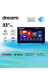 Resim Dreamstar 32DSE100 - 32" 82 Ekran Uydu Alıcılı Smart Wifi HD Led TV 