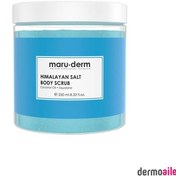 Resim Maruderm Body Scrub | Himalaya Tuzu Vücut Peelingi | Squalane + Hindistan Cevizi Yağı 250 ML 