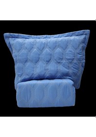 Resim Vnl Star Çift Kişilik Yatak Örtüsü İndigo 