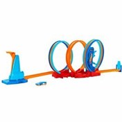 Resim Hot Wheels Ultra Hots Çılgın Çember Yarışı Seti HPX93 