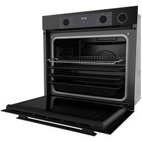 Resim Ferre QEP64CS + RS035 + D063SA Steam Plus 75 Serisi 3'Lü Cam Ankastre Set 