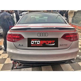 Resim Audi A4 Yarasa Spoyler Fiberglass Boyasız 