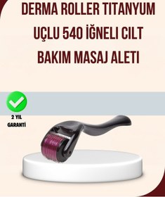 Resim Titanyum Mikro İğneli Dermaroller 1 Mm Kırışıklık Ve Leke Karşıtı 