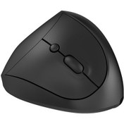 Resim Novahub Hxsj X10 Kablosuz Dikey Fare - 3 Dpı Ayarlı, 600mah Şarjlı, Ergonomik Tasarım, Siyah/gri, 10m İletim Mesafesi 001 