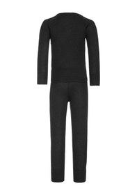 Resim Waynap Unisex Çocuk Alt Üst Termal Takım Siyah 