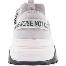 Resim DGN 65140-22Y Kadın Mega Kalın Taban Simli Cırtlı Sneakers Ayakkabı 